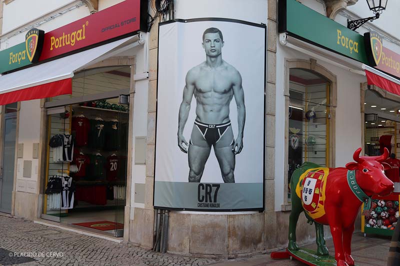 Un negozio CR7 di Cristiano Ronaldo a Vila Real de Santo Antonio (Algarve Portogallo)